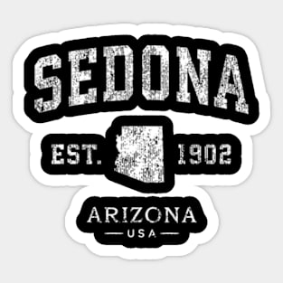 Sedona Arizona Vintage 1902 Style Desert Sticker